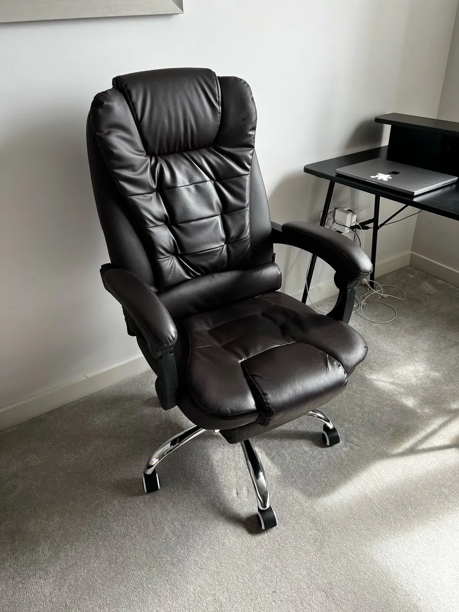 PU Leather Executive Office Chair GREAT Condition - Image 1