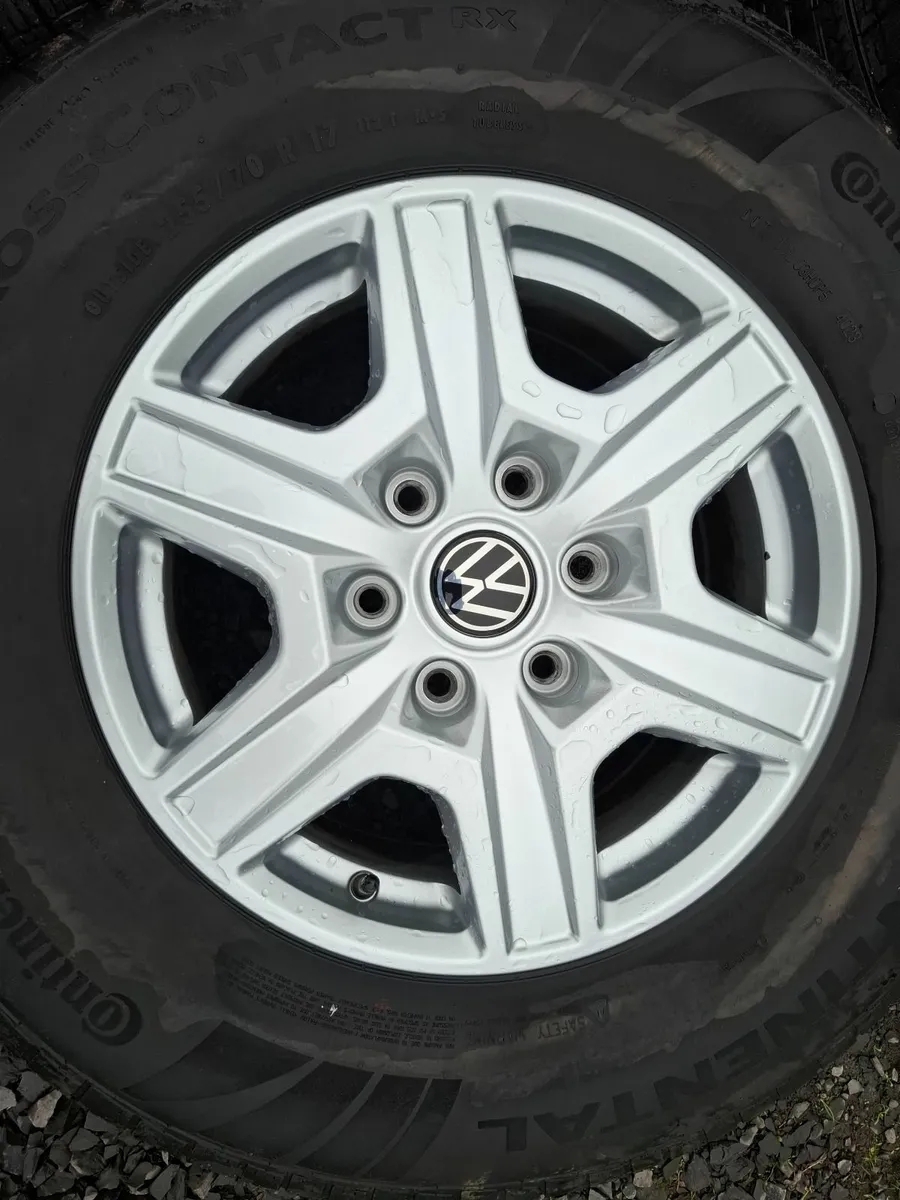 17" Genuine Vw Amarok Alloys with tyres - Image 1