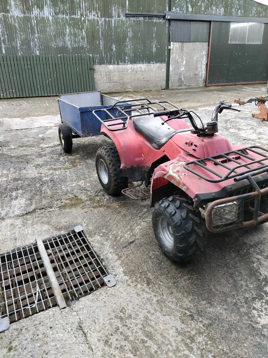 350 cc farm quad trailers shed trusses - Image 1