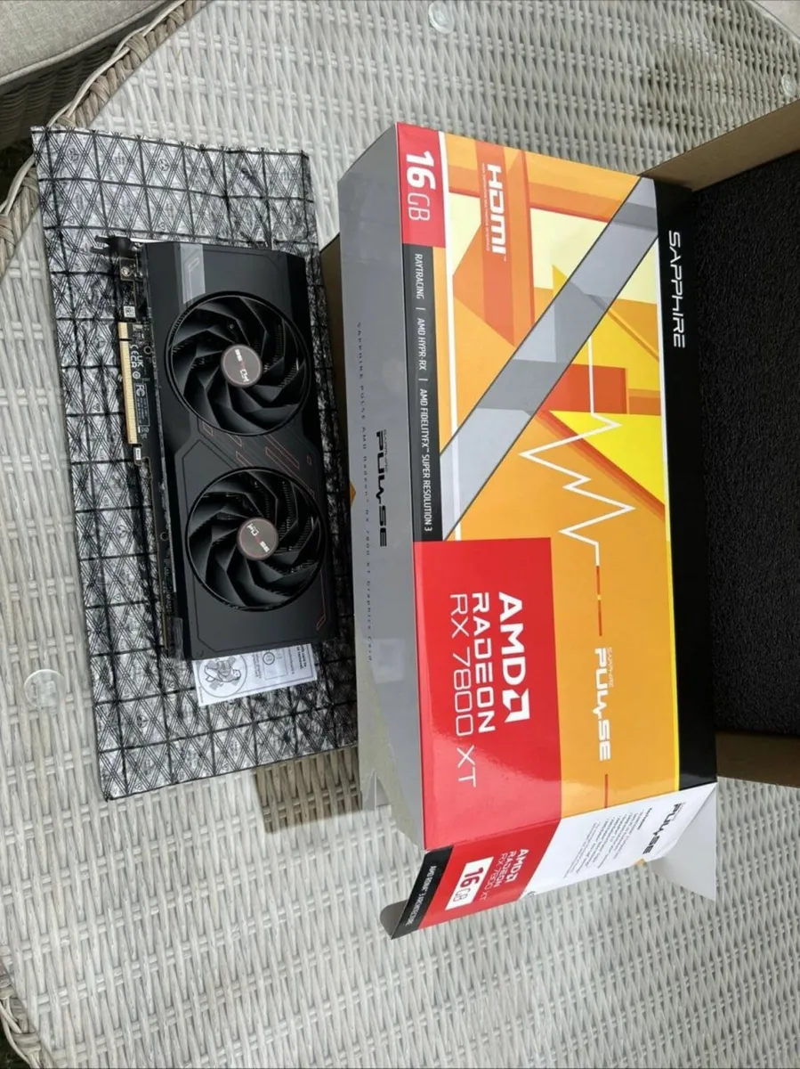 Amd Radeon Rx 7800 Xt Sapphire Pulse 16gb - Image 1
