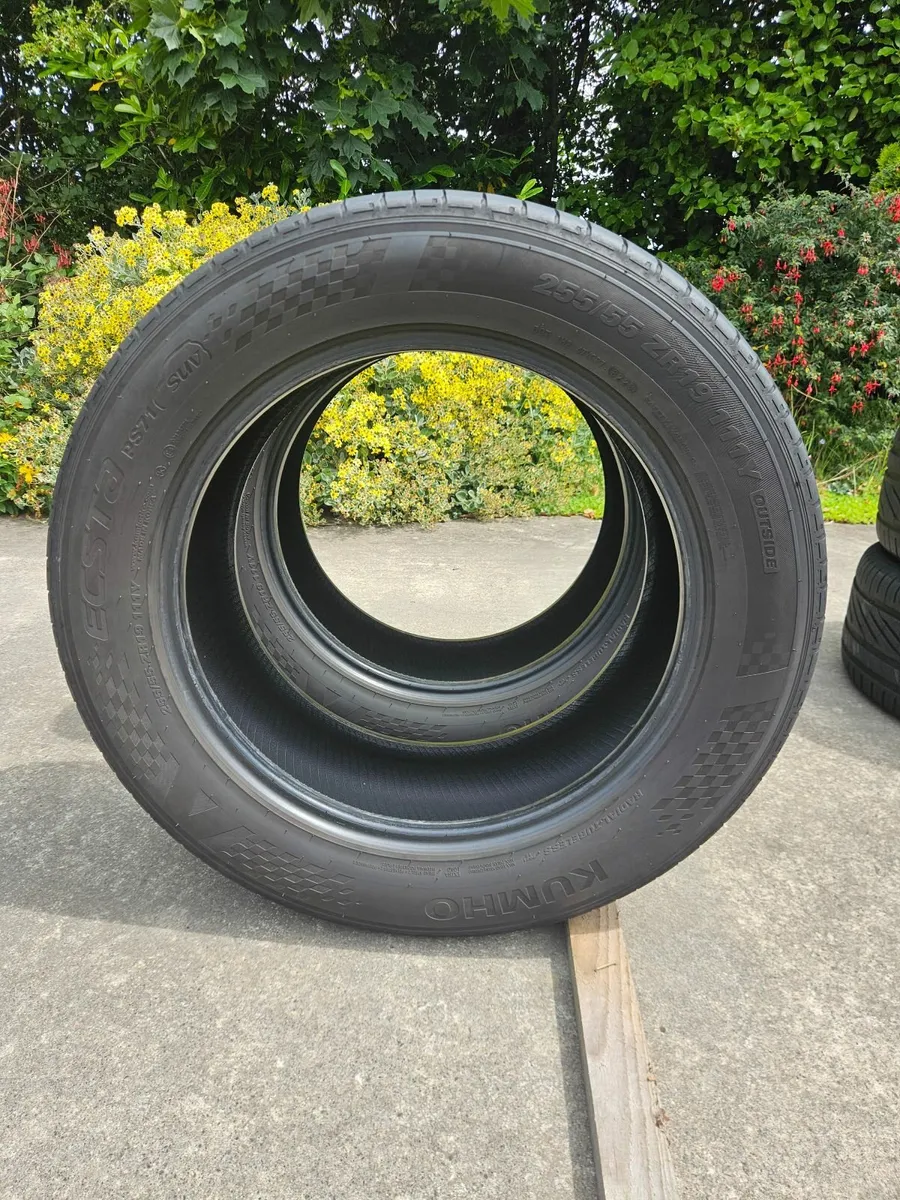 Tyres 255/55 R19 Part Worn - Image 4