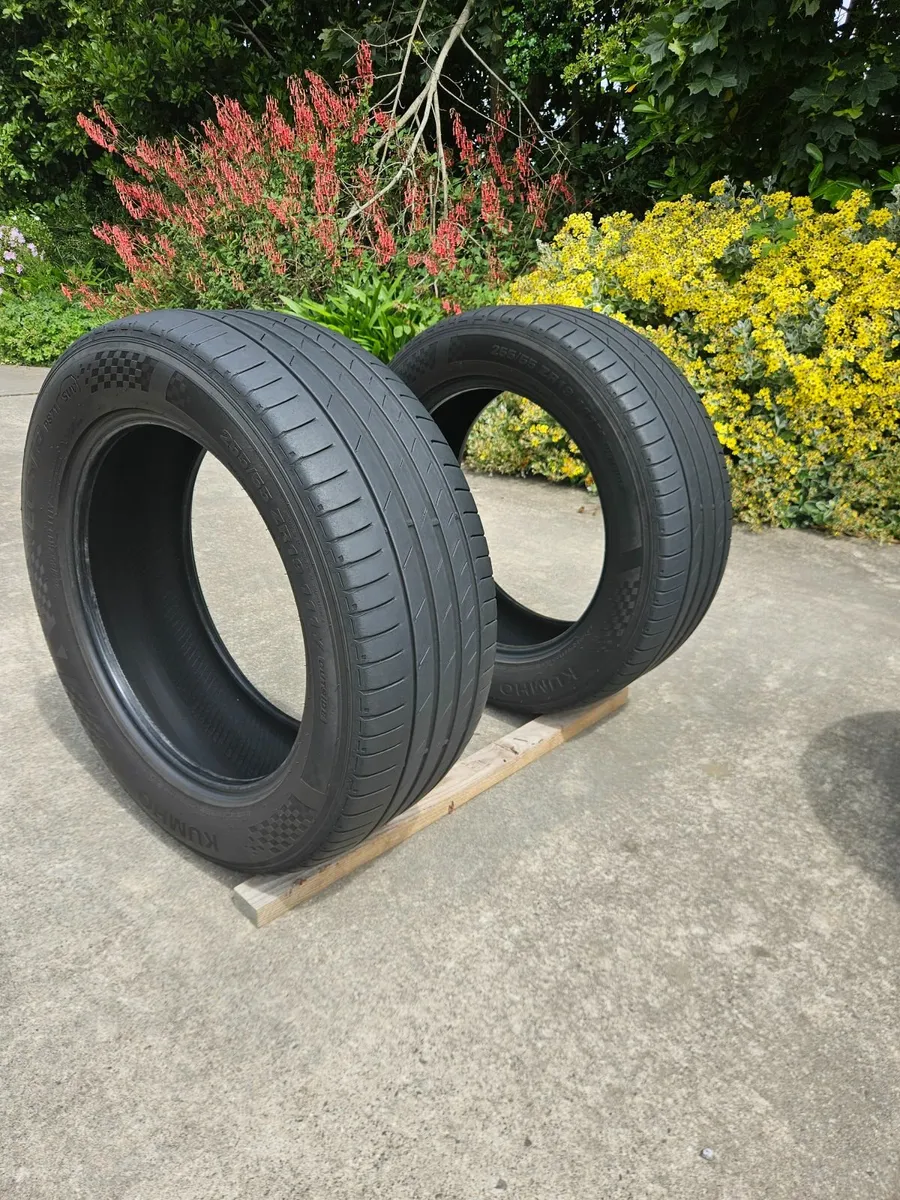 Tyres 255/55 R19 Part Worn - Image 1