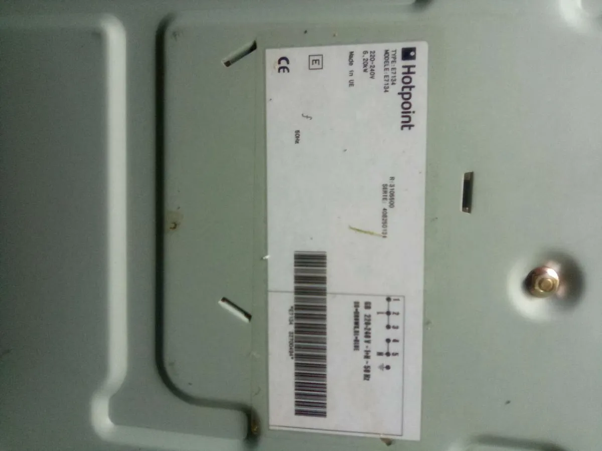 HOTPOINT.  COOKER. HOB - Image 2