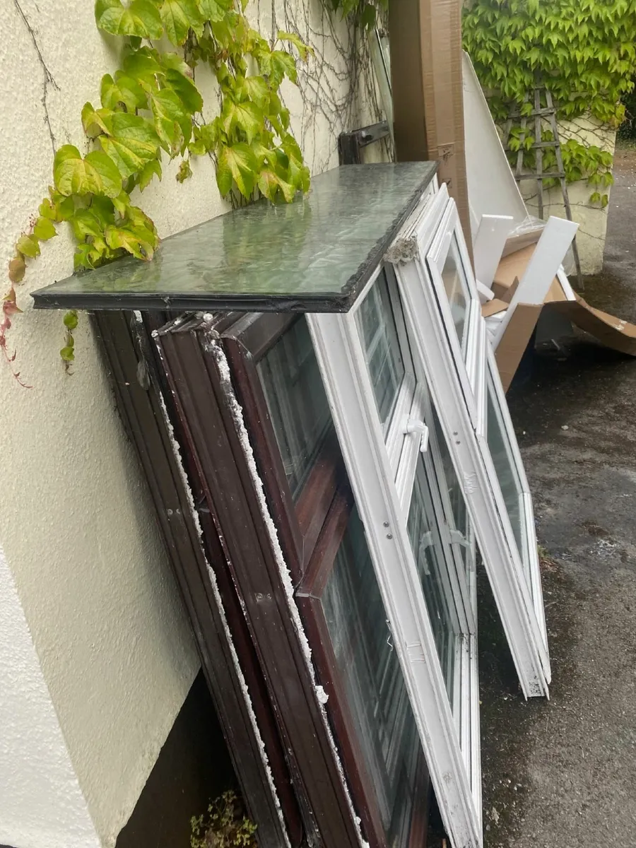 4 Double glazed windows and a matching hall door - Image 3