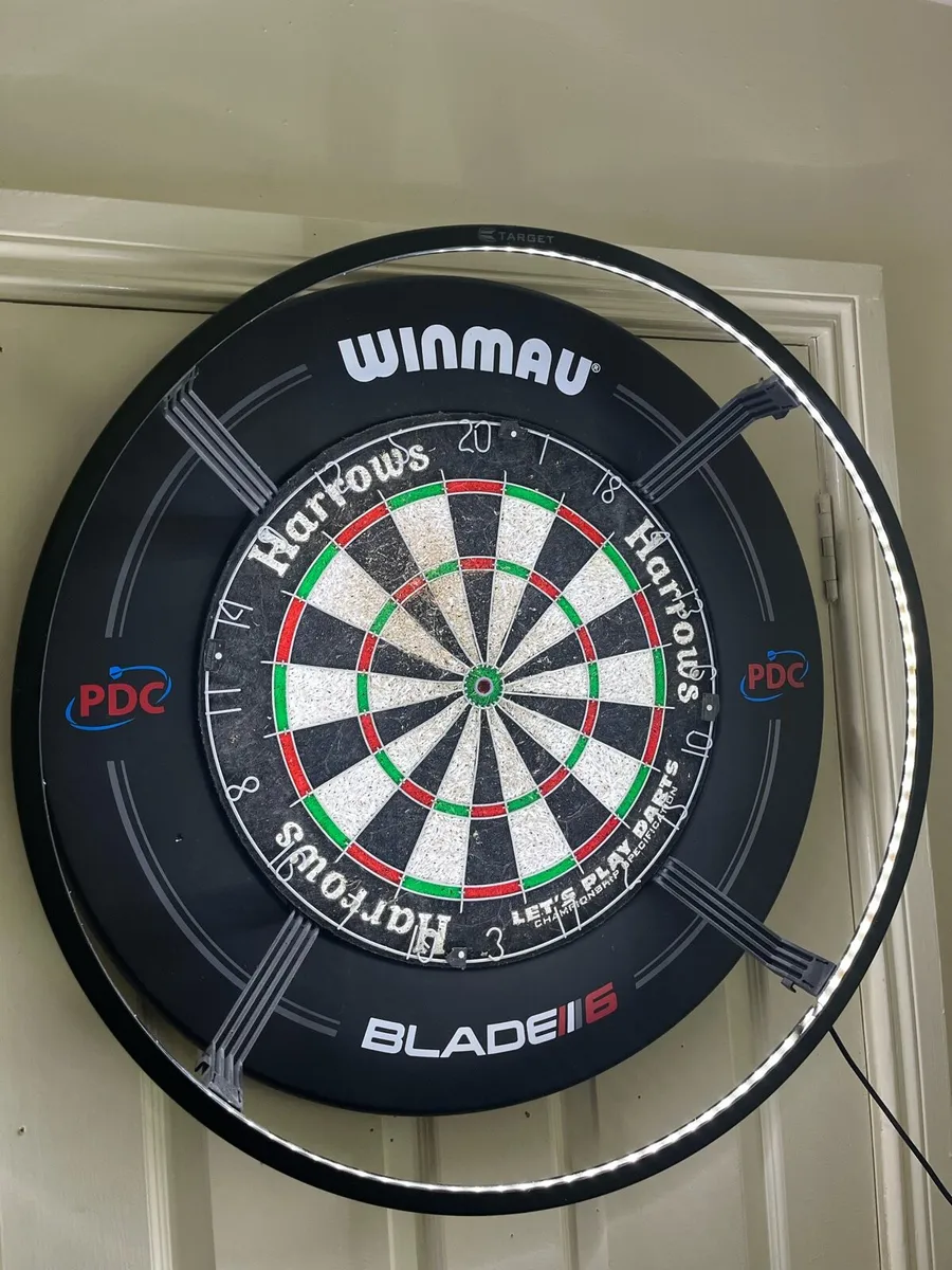 Dartboard lighting + surround - Image 1