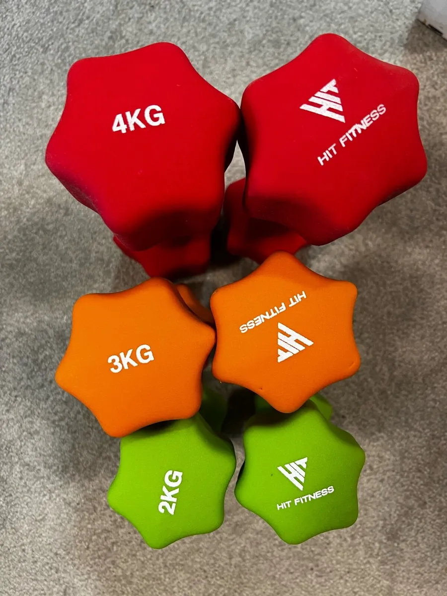 Hit Fitness  Cast Iron Kettlebell and Dumbbells - Image 3