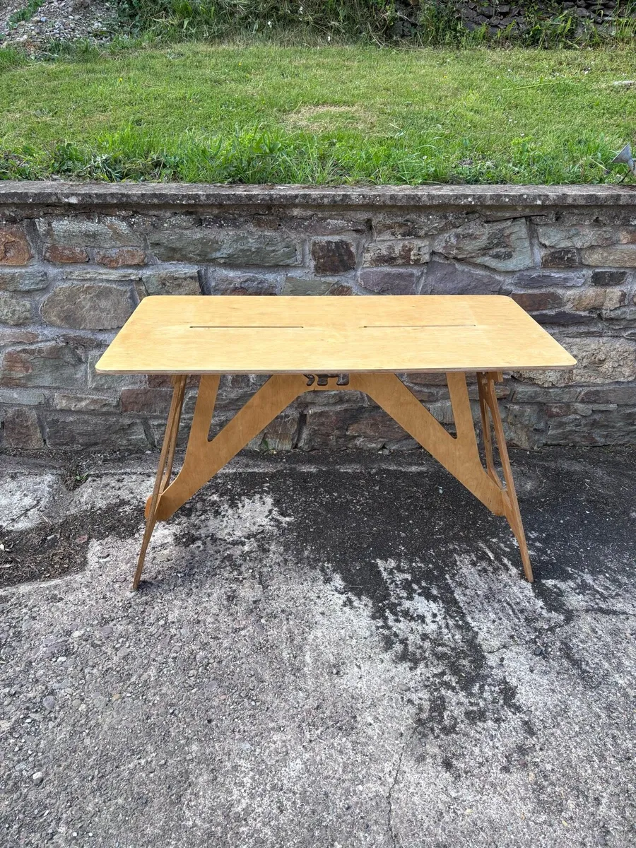 Solid wood desk - Image 2