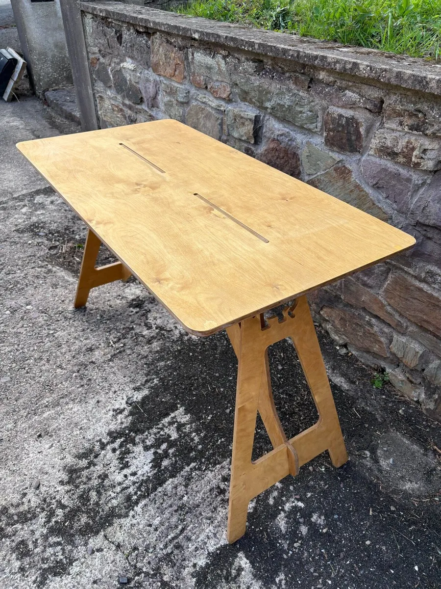 Solid wood desk - Image 3