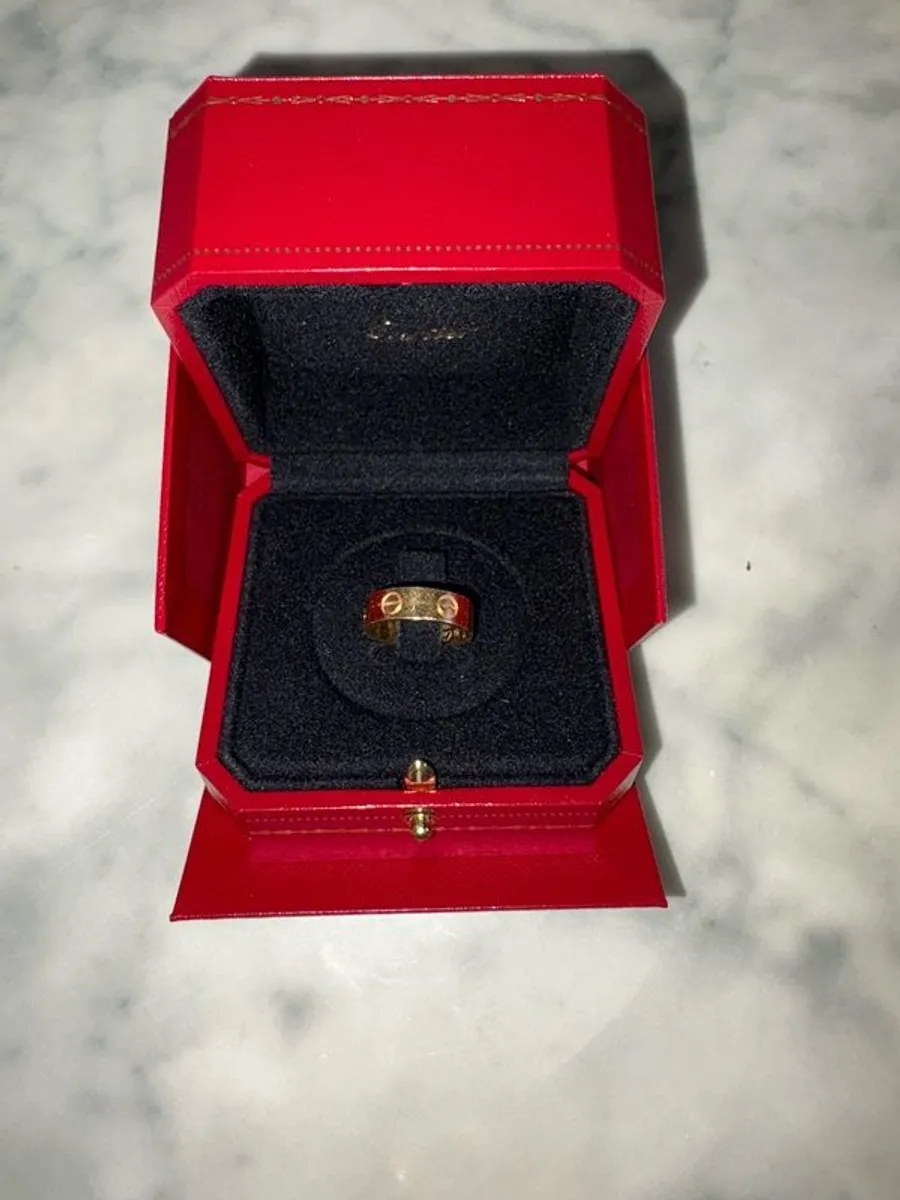 Cartier Love Ring, Classic Model - Image 1