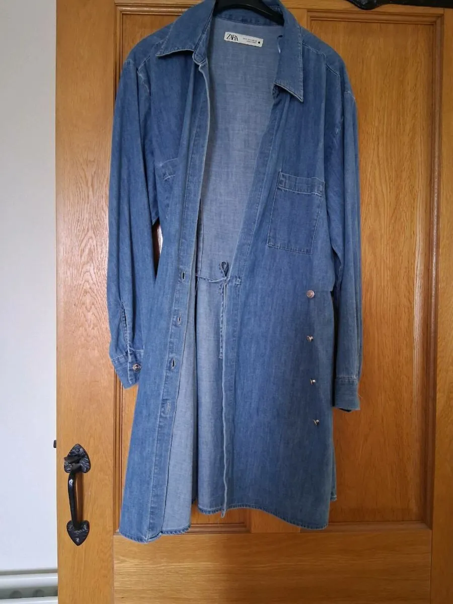 Zara denim top - Image 3