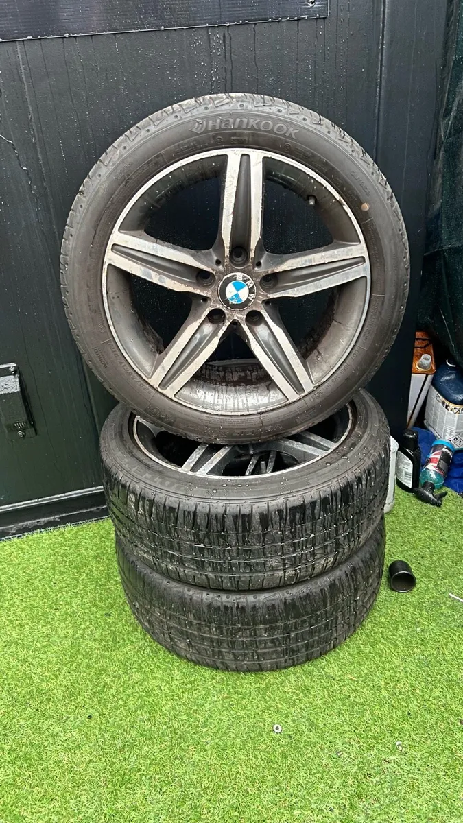 17” Original BMW wheels come with new tyres - Image 1