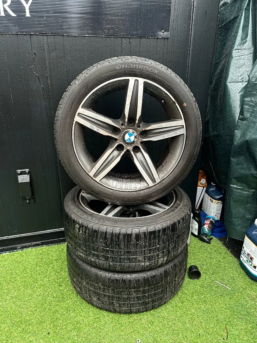 17” Original BMW wheels come with new tyres - Image 2