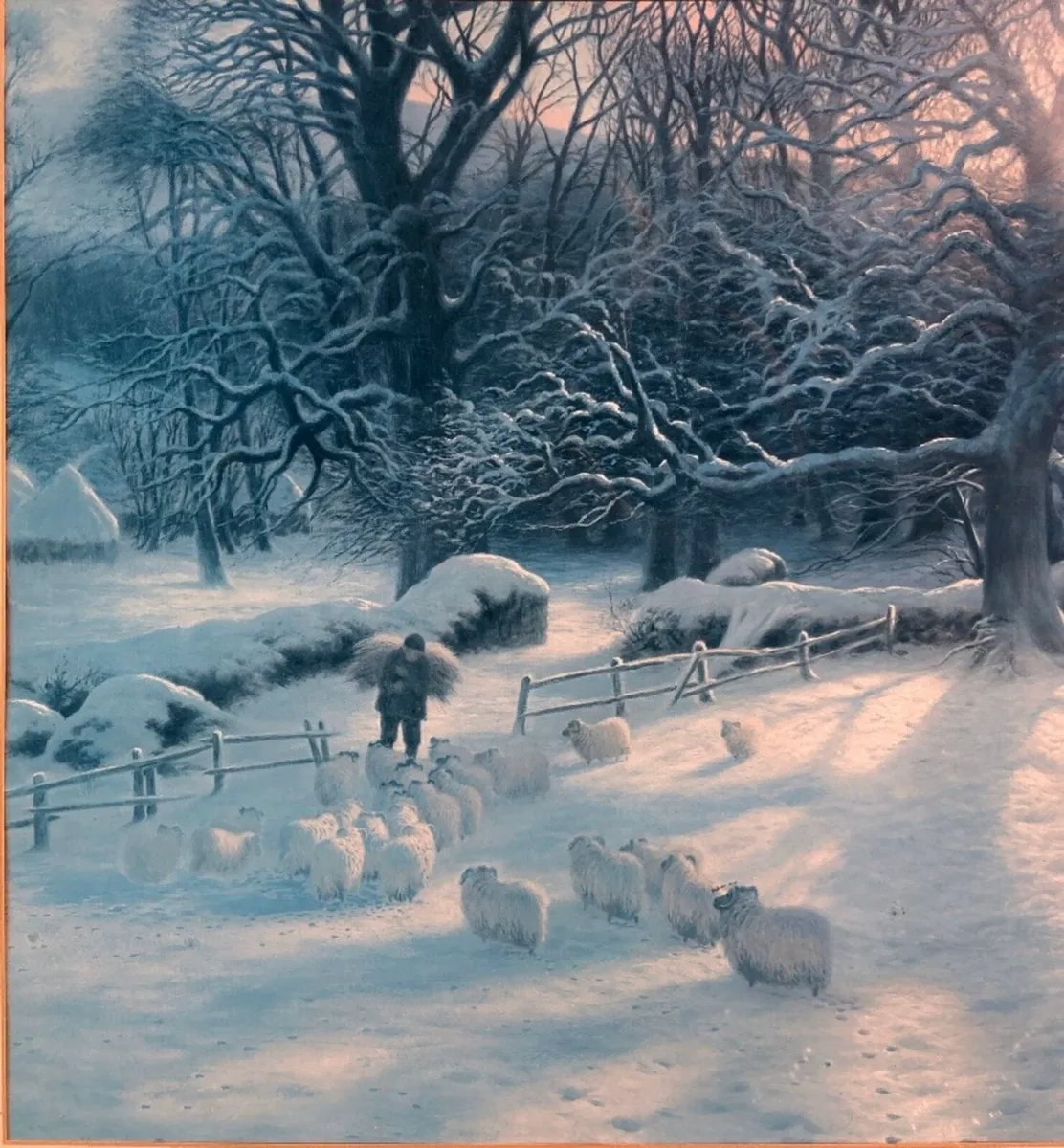 Snow Forest Framed Picture - Image 3