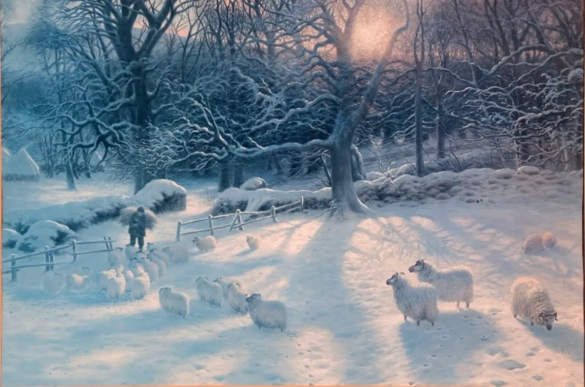Snow Forest Framed Picture - Image 4