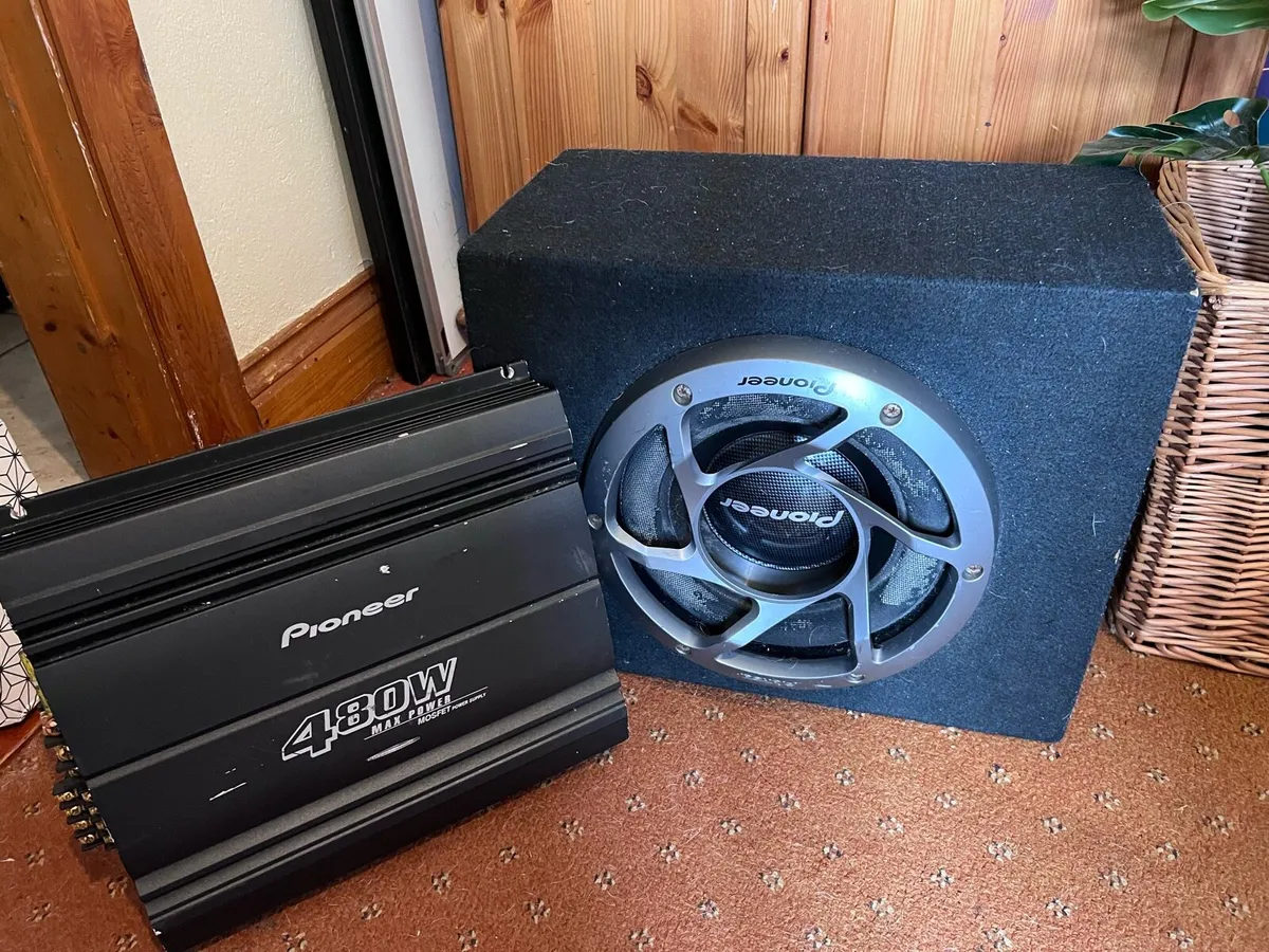 Car Subwoofer & Amp