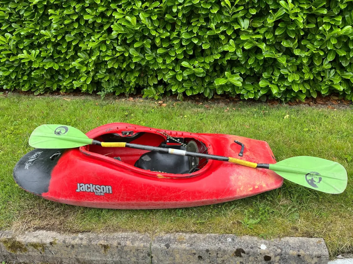 Kayak and Paddle - Image 1