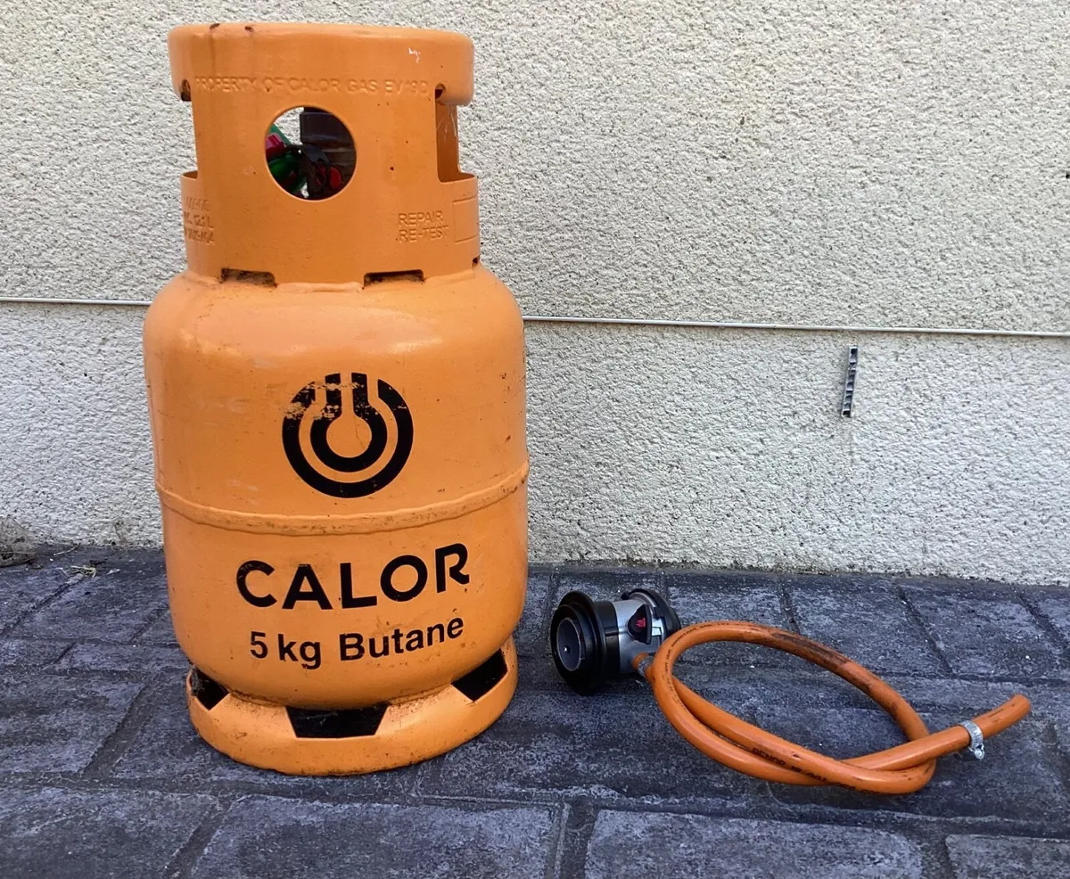 Camping gas cylinder