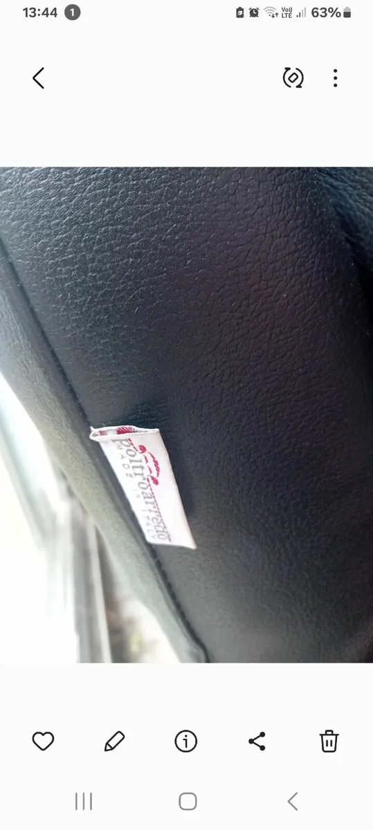 2 seater and 1 seater leather couch - Image 3