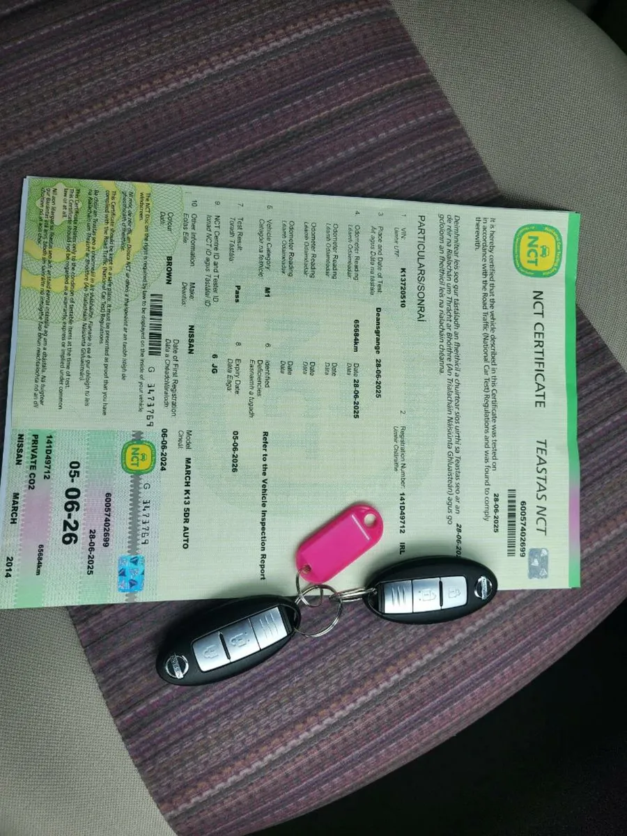 NISSAN MARCH 2014 AUTOMATIC - Image 3