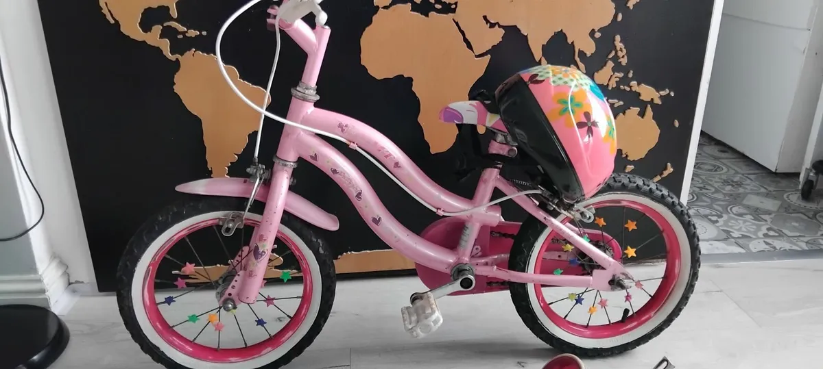 Girl bike 14-inch wheels - Image 1