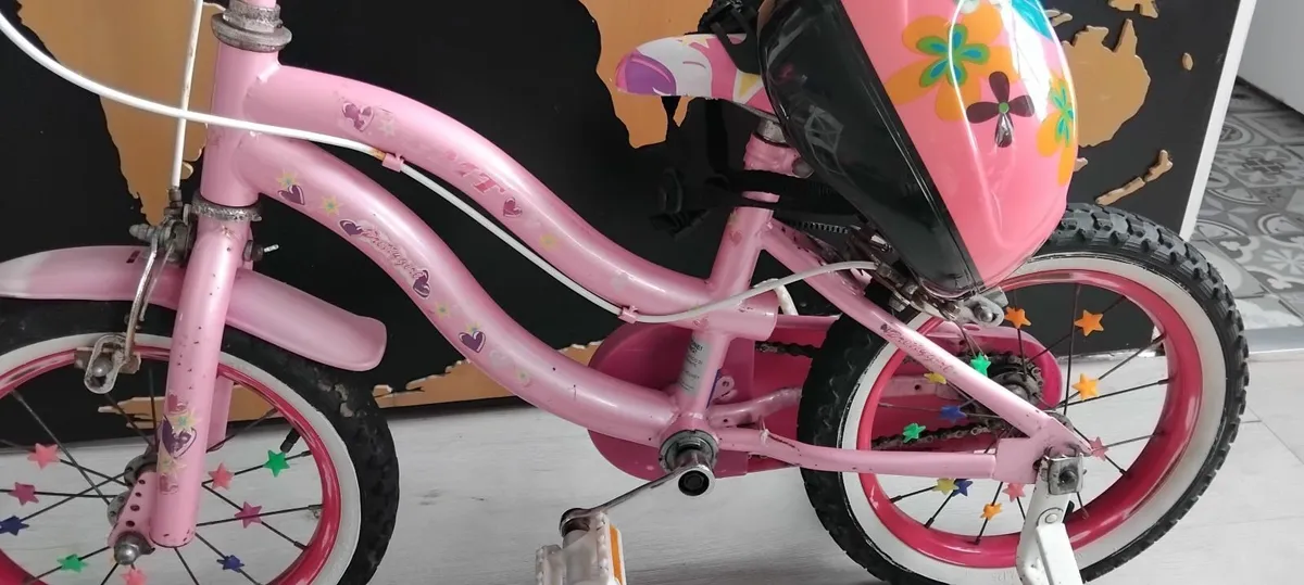 Girl bike 14-inch wheels - Image 2