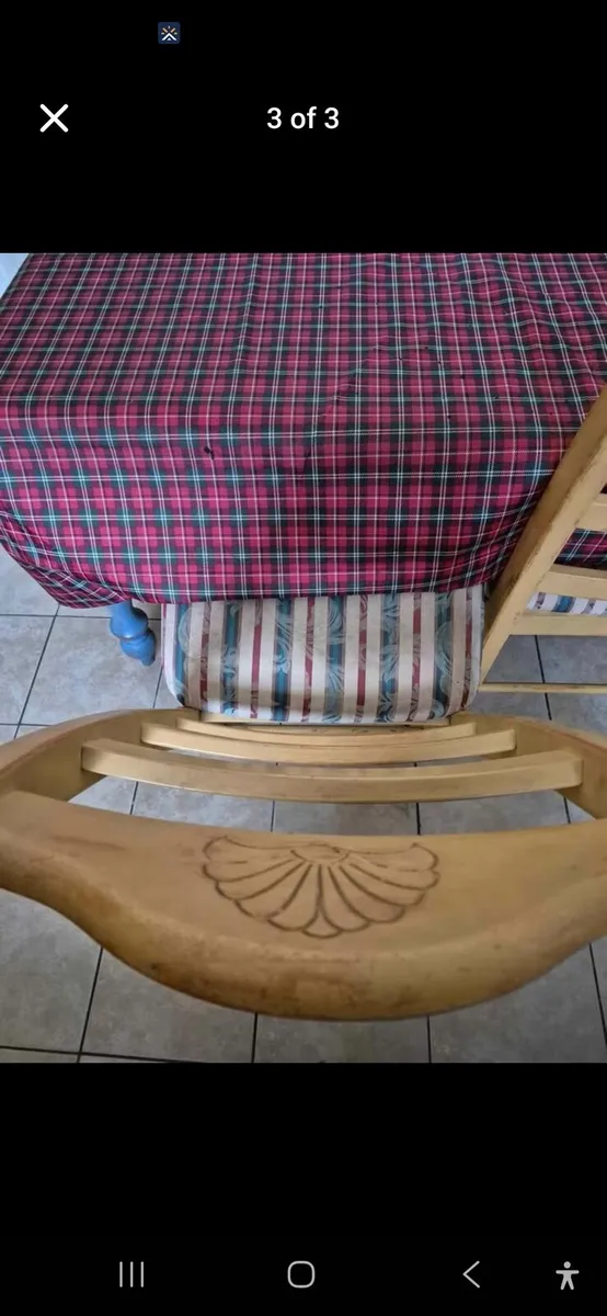 Kitchen table with 6 chairs - Image 3