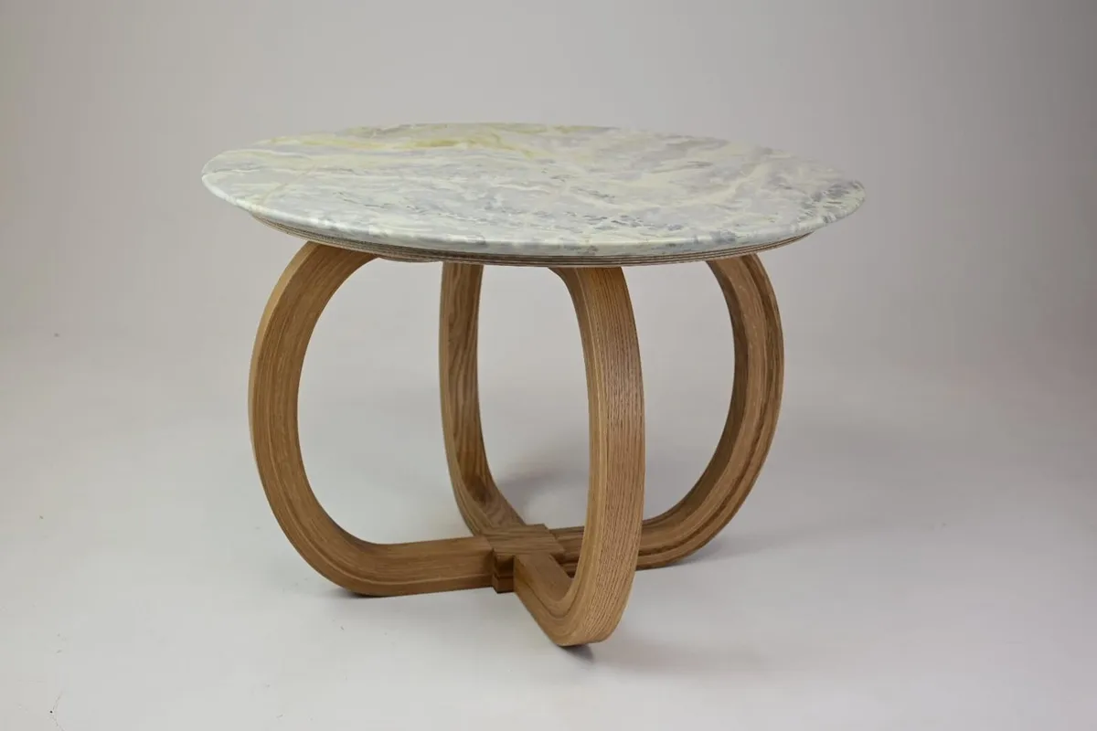 Bespoke Connemara marble coffee table - Image 2