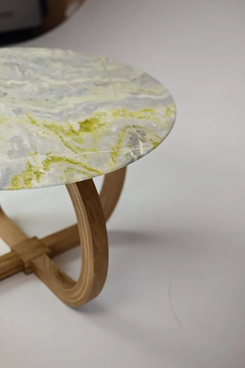 Bespoke Connemara marble coffee table - Image 3