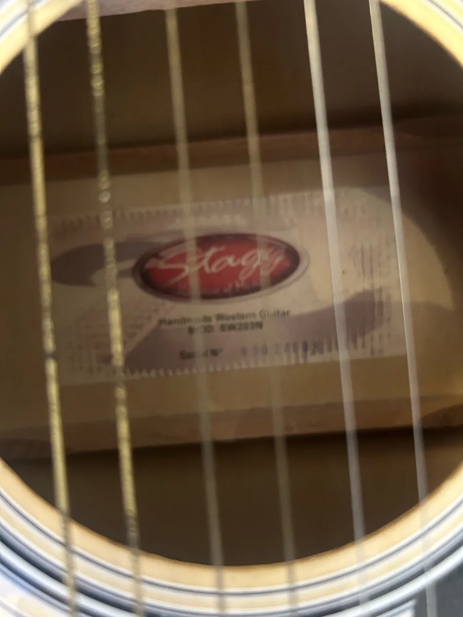 🎸 Stagg SW203N Handmade Acoustic Guitar - Image 2