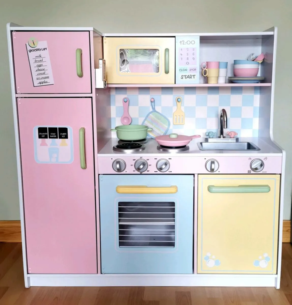 KidKraft Large Pastel Play kitchen - Image 1