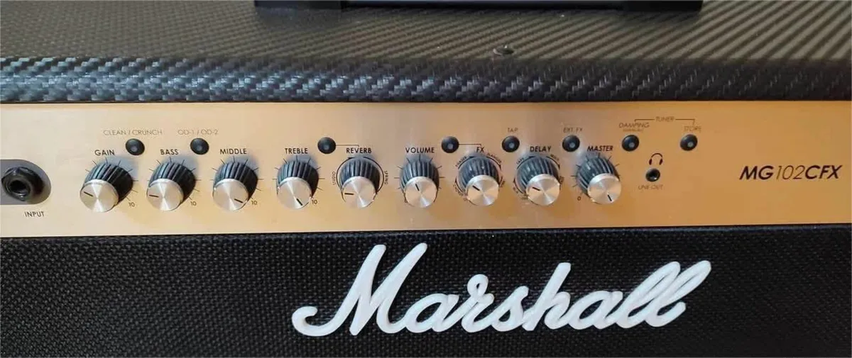 Marshall MG102CFX 100W Guitar Combo Amplifier - Image 4