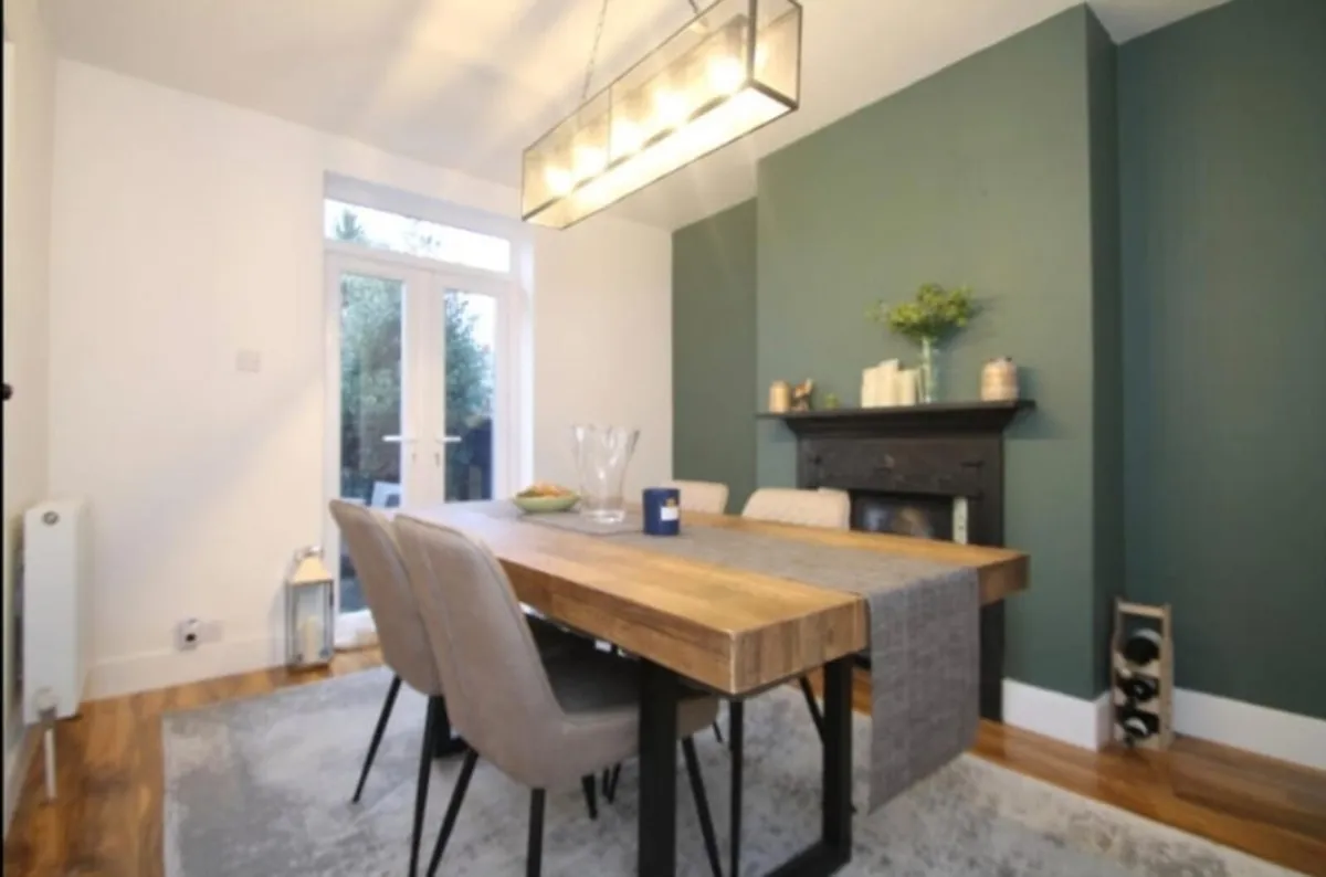 DINING Table - Dark Reclaimed Pine - Image 1