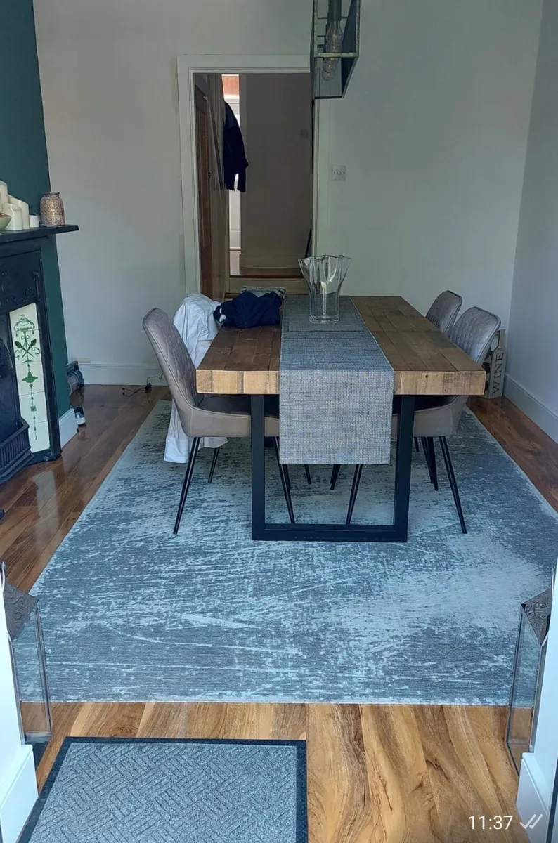 DINING Table - Dark Reclaimed Pine - Image 3