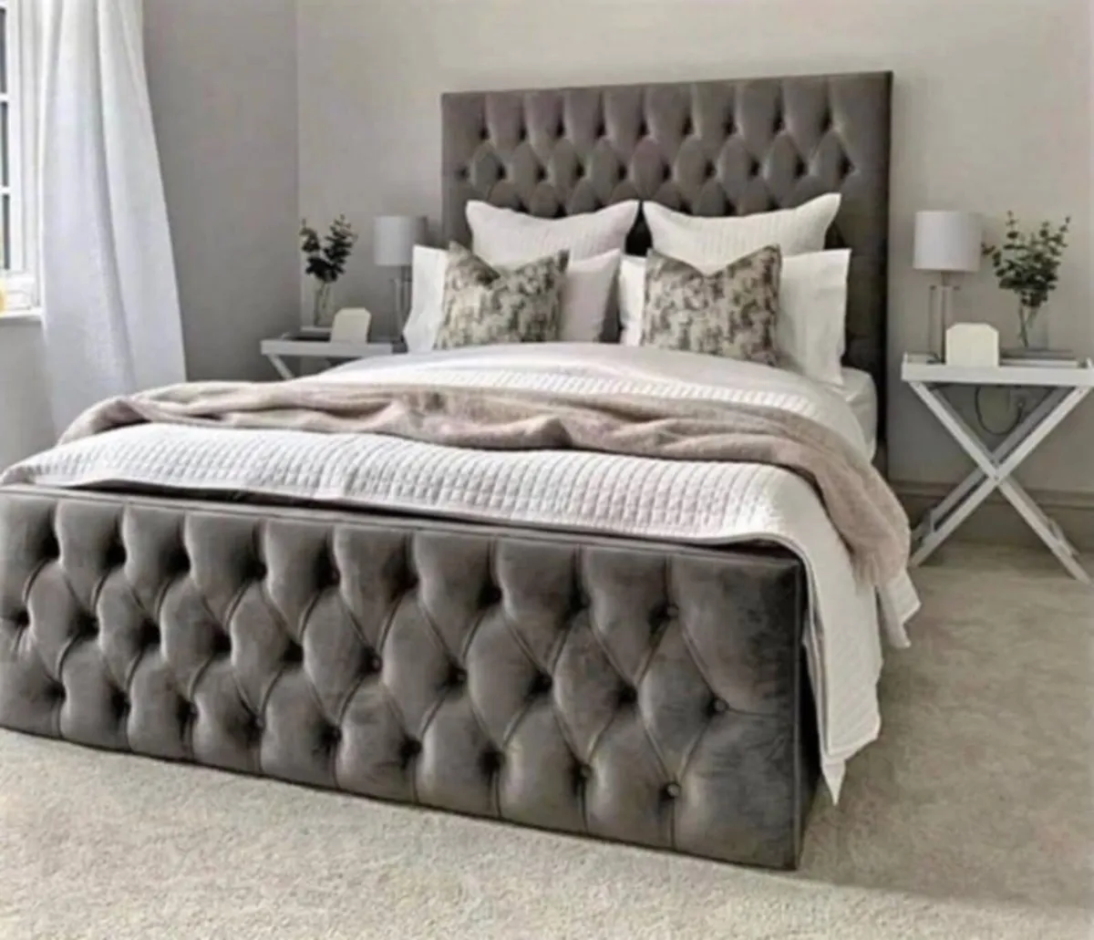 Double Beds With orthopaedic Metress - Image 2