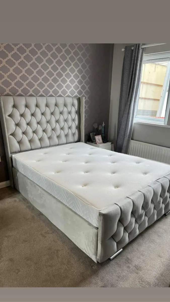 Double Beds With orthopaedic Metress - Image 4