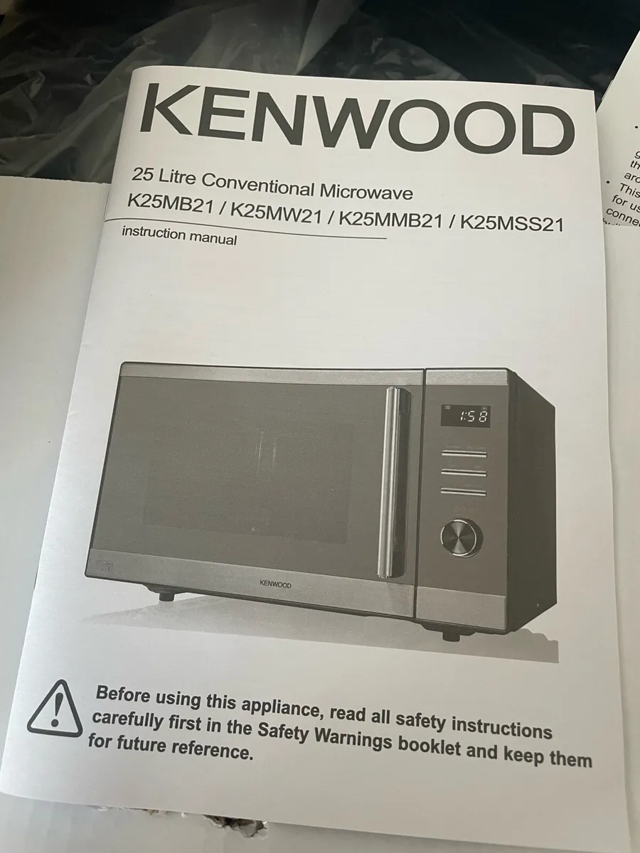 Kenwood K25MB21 Solo Microwave Black - Image 3