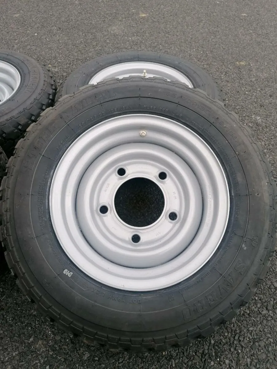 Trailer Wheels Complete - Image 2