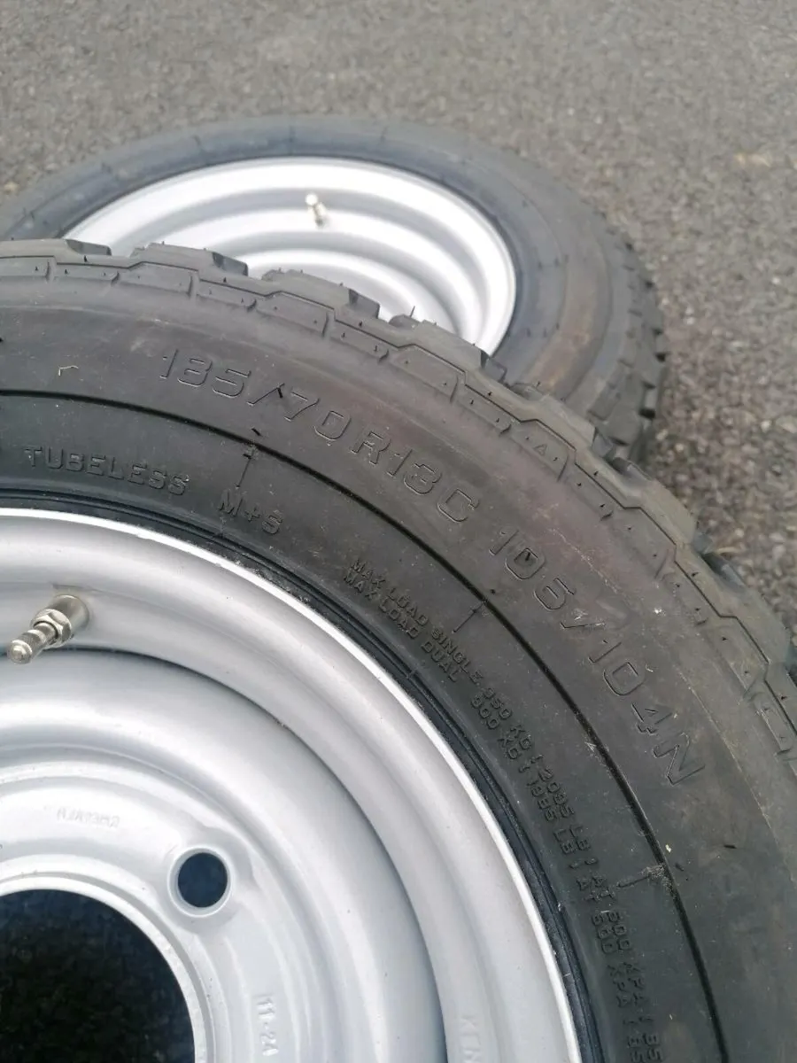 Trailer Wheels Complete - Image 4