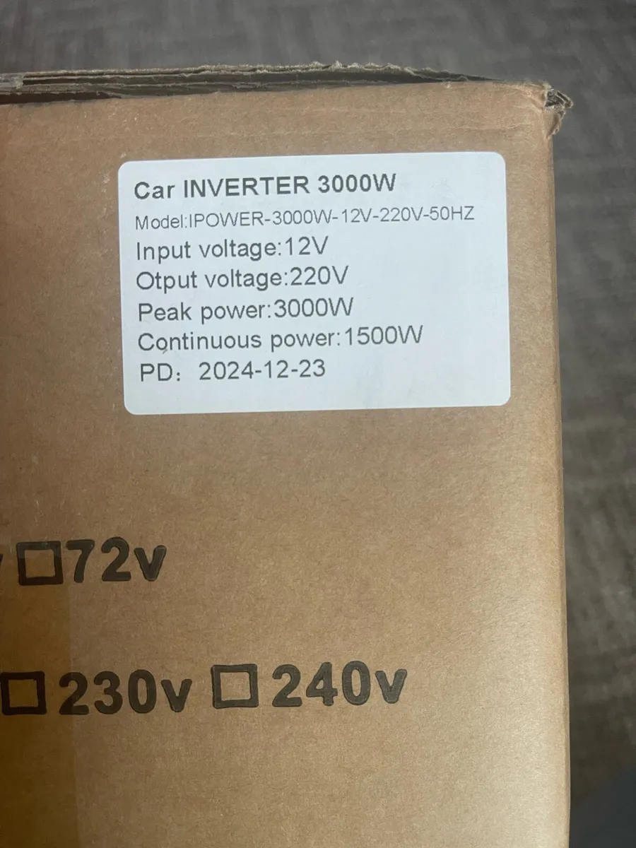 3000 watt car inverter - Image 3
