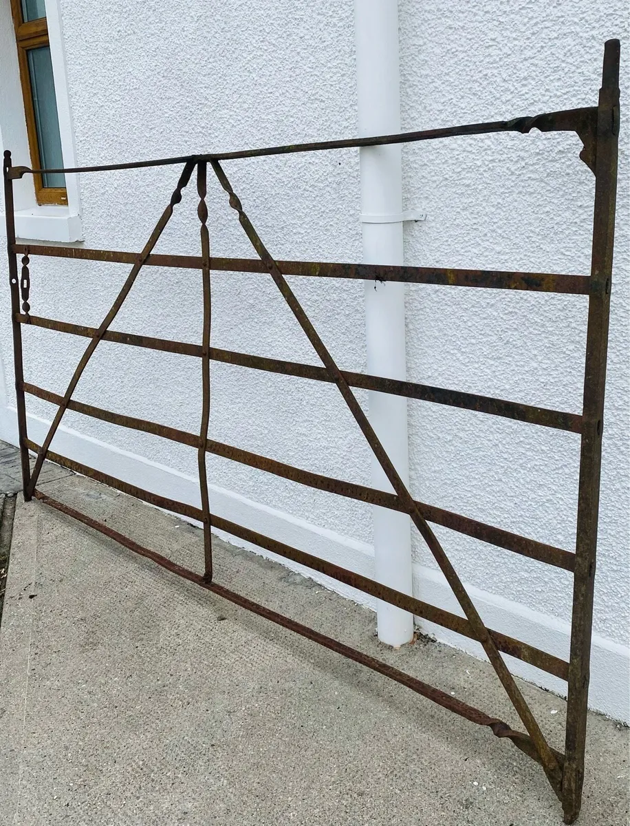 Wrought iron gate - hand forged - Image 2