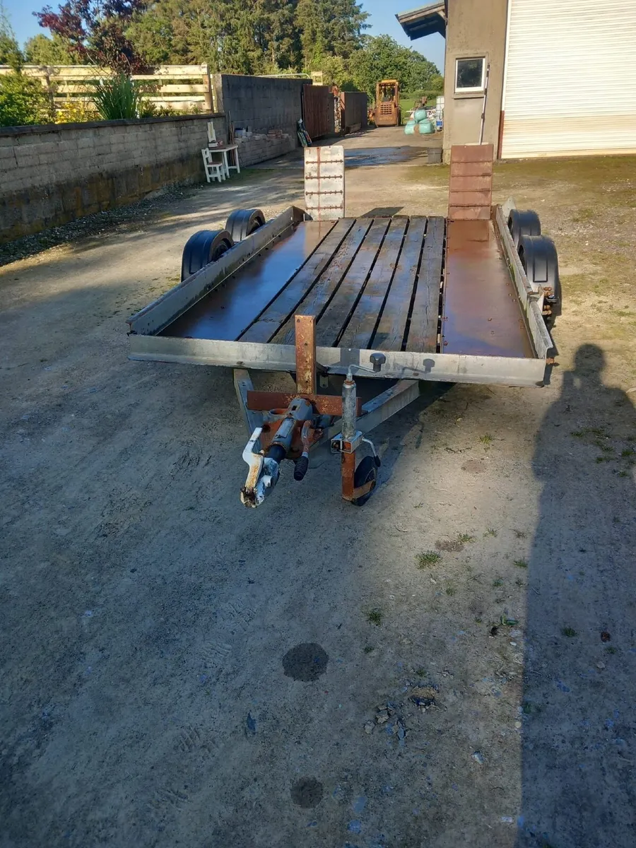 14 foot Brian James car transporter. - Image 1