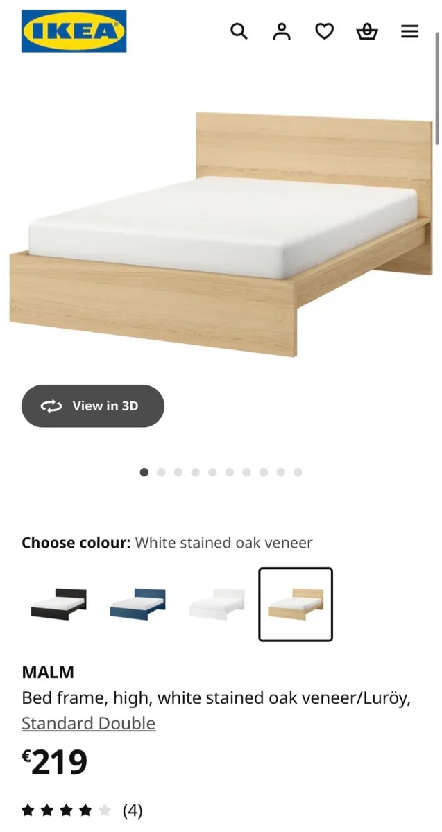 Ikea Bed Frame - Image 1