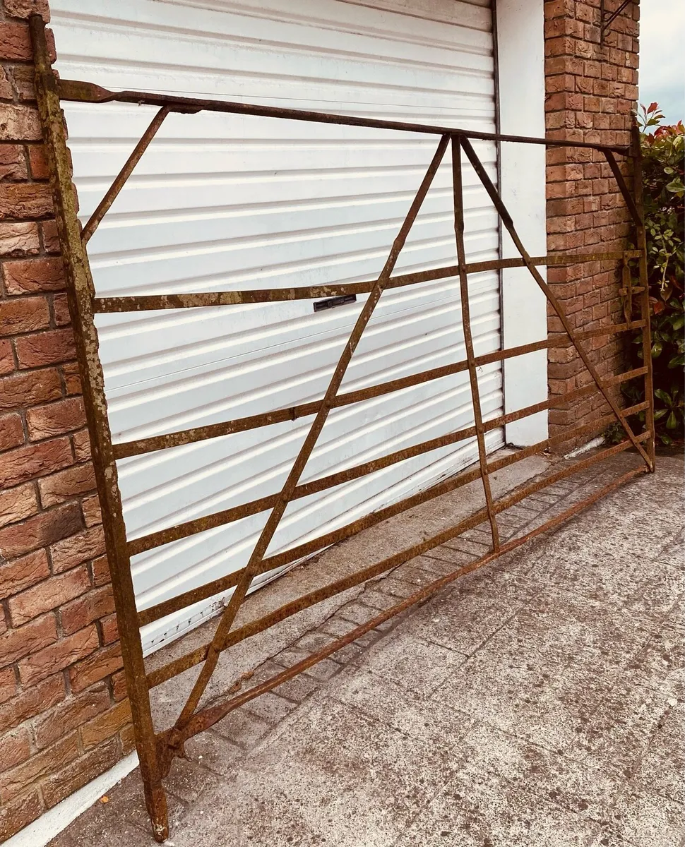 Wrought iron gate - Image 1