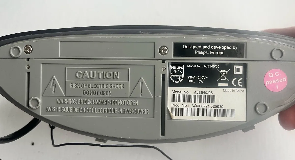 Philips alarm clock radio - Image 3