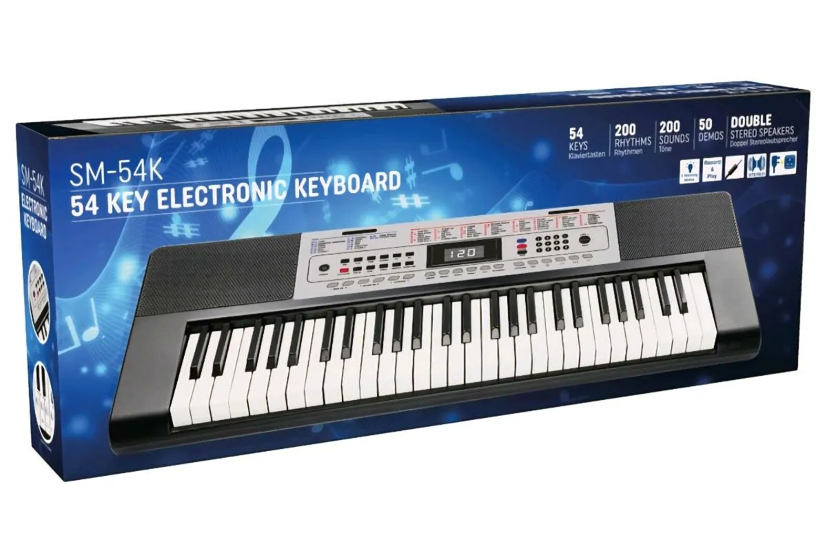 Keyboard Piano 54 keys Unused with box - Image 1