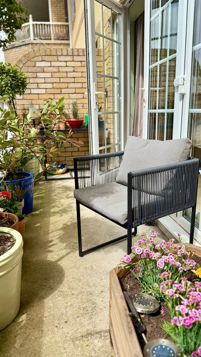2 Seater Santorini Garden Set - Image 1