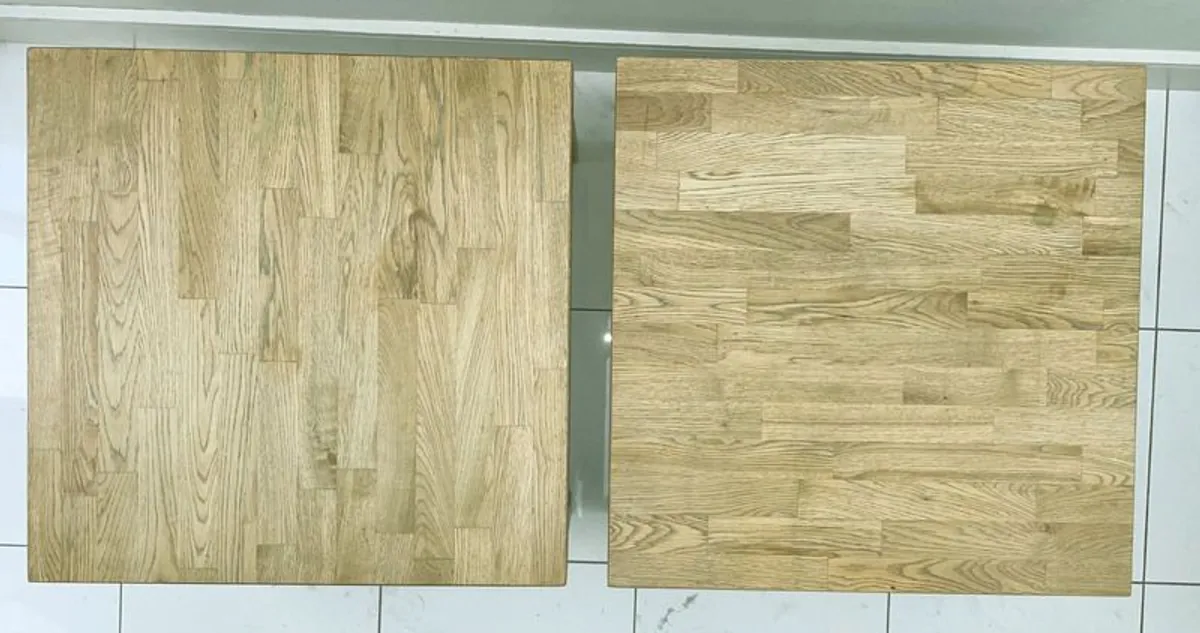 Two Oak Tables - Image 3