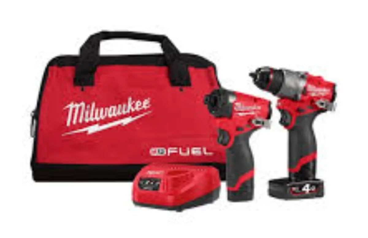 Milwaukee M12 Fuel Gen3 Drill & Impact Driver Kit - Image 2