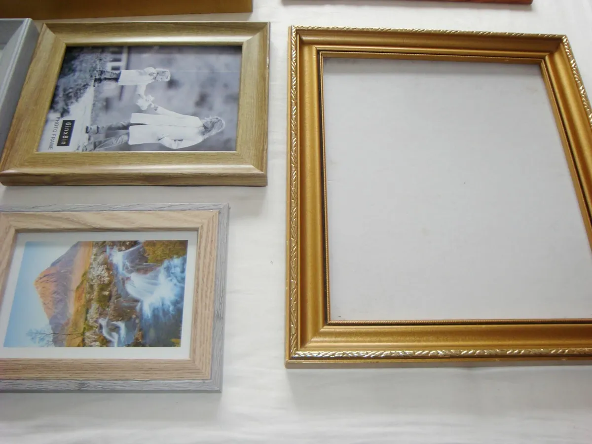 Bundle of picture frames and art B- 12 pieces - Image 4