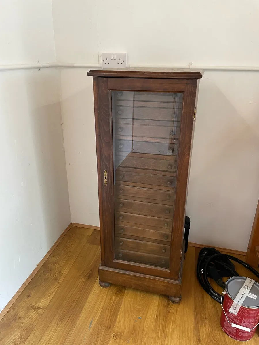 12 drawer dark cabimet - Image 1